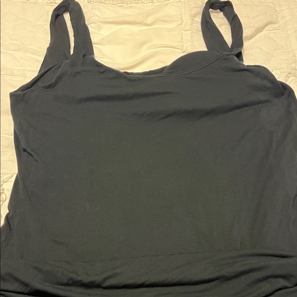 Soma Soft Knit Bra Maxi Dress. Size large - Picture 6 of 6